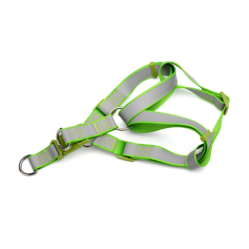 Reflective running leash for dogs